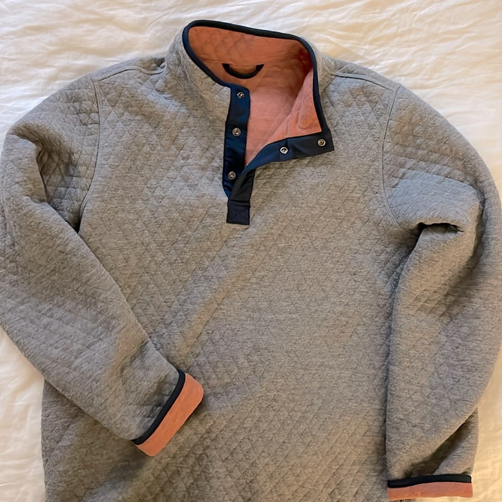 Corbet Quilted Reversible Pullover - Marine Layer